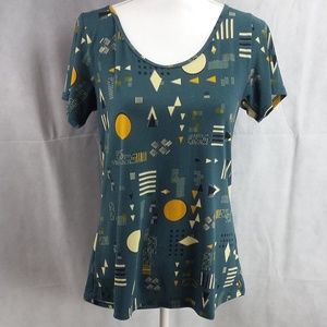 Lularoe women's classic t-shirt green xs